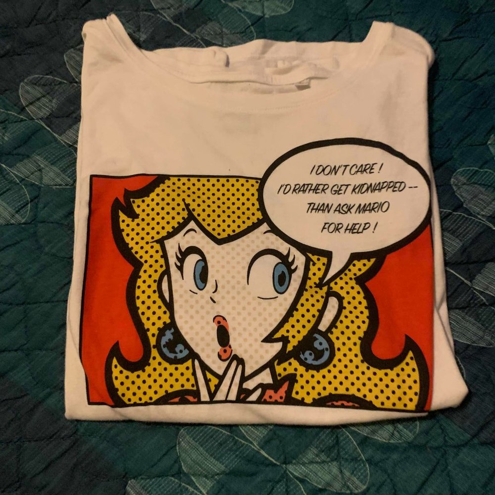 uniqlo utgp nintendo princess peach t-shirt 2017